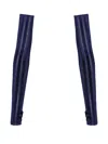 Amir Slama X Astrid Striped Gloves In Blue