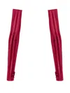 Amir Slama X Astrid Striped Gloves In Red