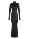 Amir Slama X Astrid Striped Maxi Dress In Black