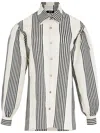 Amir Slama X Jade Picon Striped Shirt In White