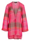 Amir Slama X Jade Picon Tulle Beach Cover-up In Pink