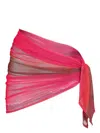 Amir Slama X Jade Picon Tulle Sarong In Pink