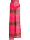 Amir Slama X Jade Picon Tulle Trousers In Pink