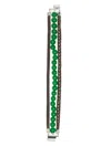 Amir Slama X Julio Okubo Triple Bracelet In Brown
