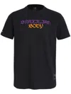 Amir Slama X New Era Embroidered T-shirt In Black
