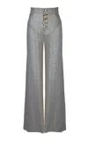 Amir Taghi Matthew Pinstriped Linen Twill Pants