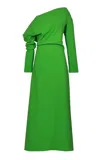 Amir Taghi Nazy Scuba Dress In Green