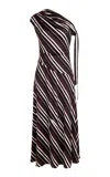 Amir Taghi Sasha Silk Dress In Multi