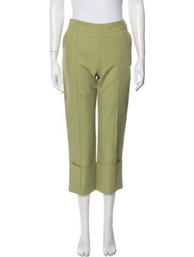 Pre-owned Amir Taghi Straight Leg Pants W/ Tags In Green