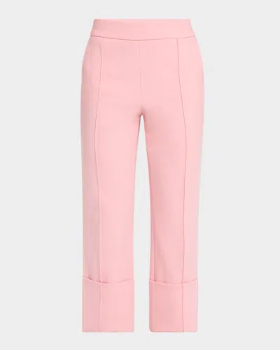 Amir Taghi Toni Straight-leg Crop Cuffed Pants