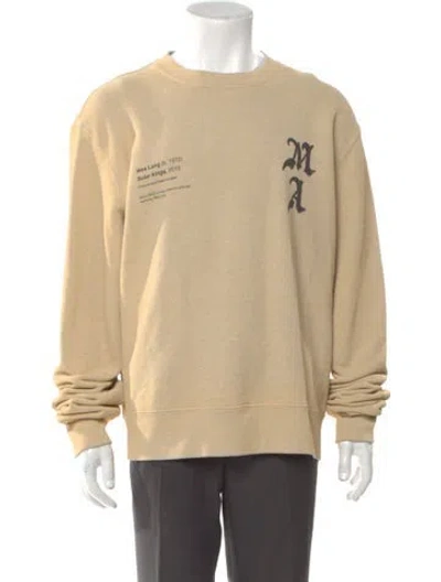 Pre-owned Amiri 2022 Wes Lang Solar Kings Sweatshirt W/ Tags In Neutral