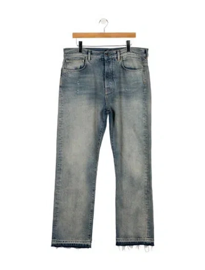 Pre-owned Amiri 2024 Straight-leg Jeans In Blue