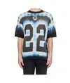 Amiri 22 Tie Dye T-shirt In Blue