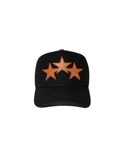 Pre-owned Amiri 3 Star Hat In Orange