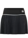 Amiri Active Mini Skirt In Black