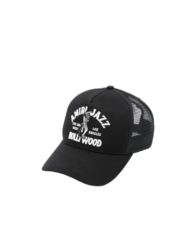 Amiri Adjustable Baseball Cap In Black
