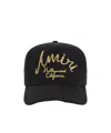 Amiri Adjustable Baseball Cap In Black