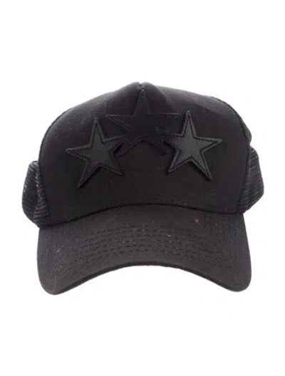 Pre-owned Amiri Adjustable Baseball Hat In Black