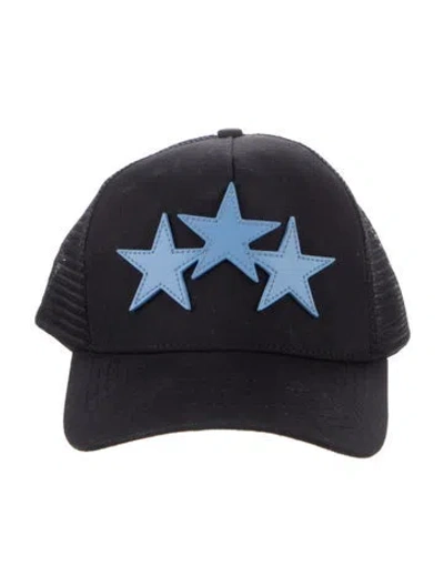 Pre-owned Amiri Adjustable Mesh Baseball Cap In Black