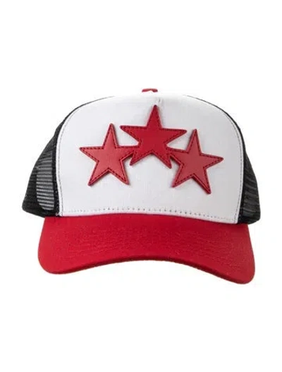 Pre-owned Amiri Adjustable Trucker Hat. In Multi