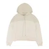 Amiri Alabaster Hybrid Hoodie In Neutral