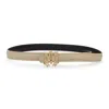 Amiri Alabaster Nappa Ma 4cm Belt In Brown