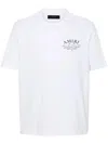 Amiri Man T-shirt White Size Xxl Cotton In Multi