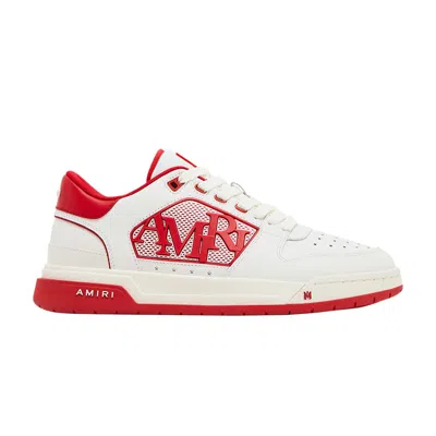 Pre-owned Amiri Classic Low 'white Red' | Men's Size 42