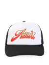 Amiri " Groovy" Trucker Hat In White