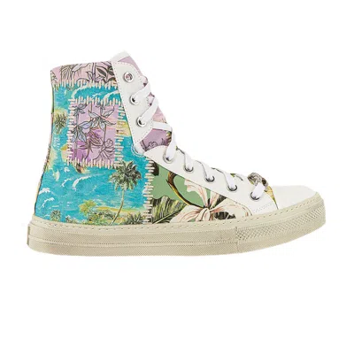 Pre-owned Amiri Hawaiian Reconstructed Sunset Sneaker 'purple Green' | Men's Size 47