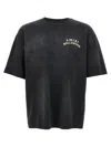 Amiri Hollywood Graphic Oversized T-shirt With Ribbed Crew Neck