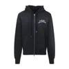 Amiri Felpa In Cotone Ardesia  Uomo In Black