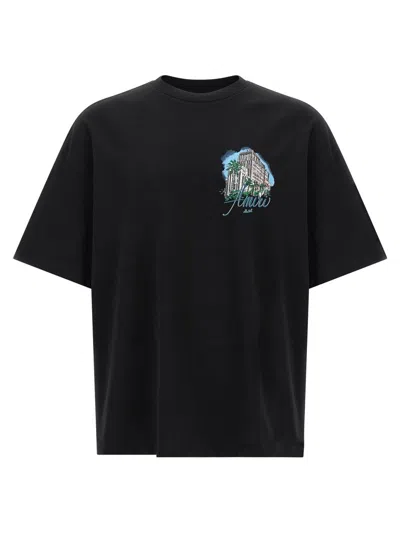 Amiri ' Hotel' T-shirt In Black