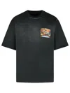 Amiri Jazz Hideaway Logo-print Cotton T-shirt In Black