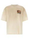 Amiri Cotton Jazz Hideaway Print T-shirt In Beige