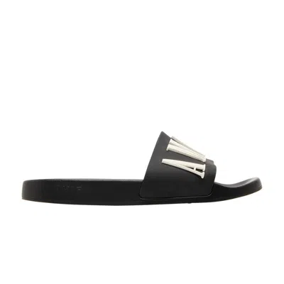 Pre-owned Amiri Logo Pool Slide 'black' | Men's Size 40
