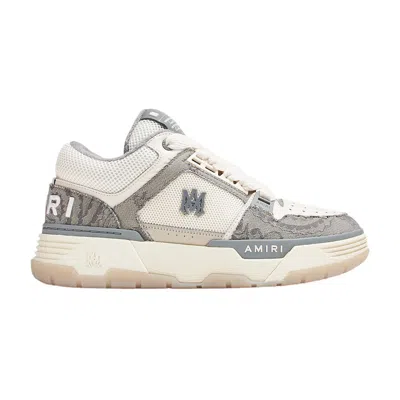 Pre-owned Amiri Ma-1 'bandana Denim - Grey' | Men's Size 42 In Gray