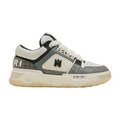 Pre-owned Amiri Ma-1 'quad Monogram Debossed - Grey' | Men's Size 45