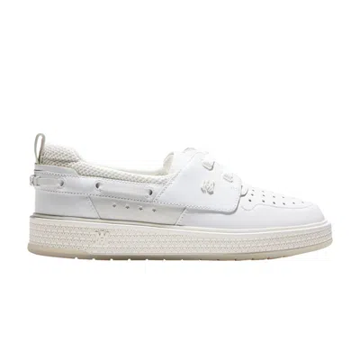 Pre-owned Amiri Ma Boat Shoe 'alabaster' | Cream | Men's Size 40