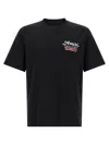 Amiri Mens Neon Lights Graphic-print Cotton T-shirt Black Xl In Black
