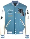 Amiri Oversized Varsity Jacket Ribbed Collar