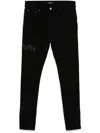 Amiri Script-logo Skinny Jeans