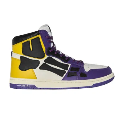 Pre-owned Amiri Skel Top High 'purple Gold' | Men's Size 45
