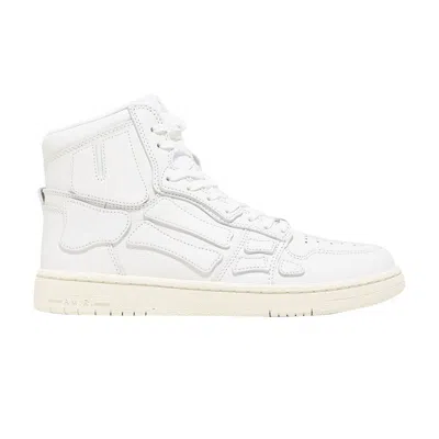 Pre-owned Amiri Skel Top High 'triple White' | Men's Size 46