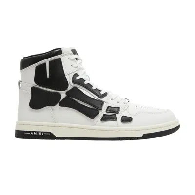 Pre-owned Amiri Skel Top High 'white Black' | Men's Size 43