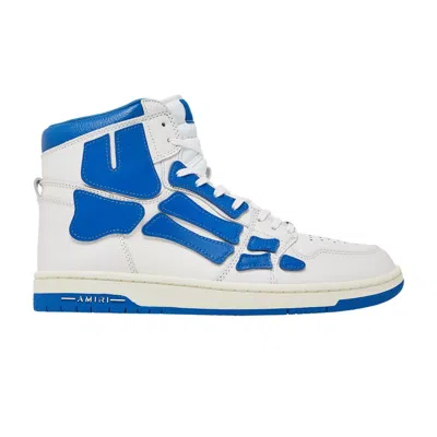 Pre-owned Amiri Skel Top High 'white Blue' | Men's Size 40
