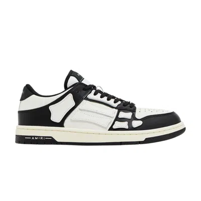 Pre-owned Amiri Skel Top Low 'black White' 2023 | Men's Size 42.5