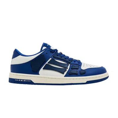 Pre-owned Amiri Skel Top Low 'blue White' | Men's Size 48