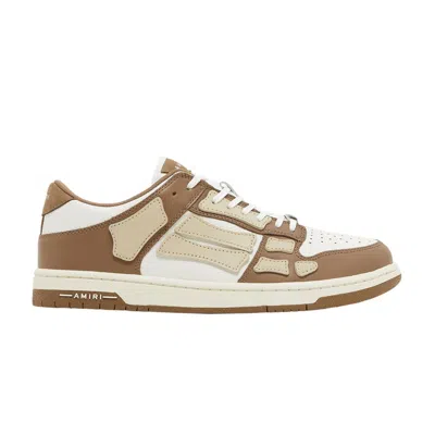 Pre-owned Amiri Skel Top Low 'tan' | Men's Size 41 In Brown