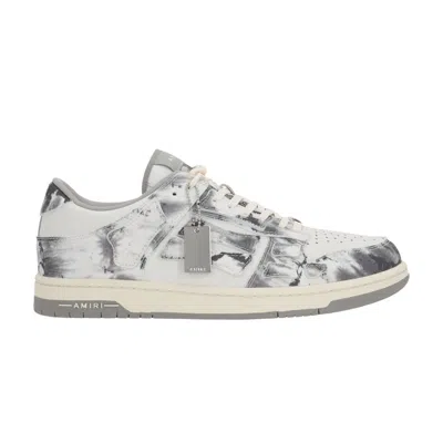 Pre-owned Amiri Skel Top Low 'tie-dye - Grey' | Men's Size 40 In Gray
